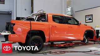 quotTRD Desert Chase Tundraquot SEMA Tundra Chase Truck Ep 2  Toyota [upl. by Johnstone]