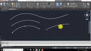 AutoCAD 2019  Drawing Curves With Polylines [upl. by Netsirc547]