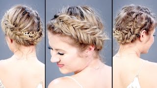 FISHTAIL BRAIDED TUTORIAL  Milabu [upl. by Joice]