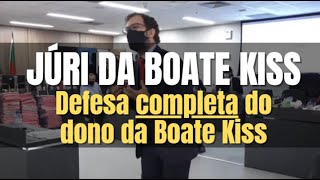 🔴 Caso da boate Kiss defesa completa do réu Elissandro Spohr Kiko [upl. by Joly677]