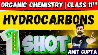 One Shot Hydrocarbons Class 11  Hydrocarbons Chemistry Class 11 One Shot  Amit Gupta  NEET [upl. by Sorcim]