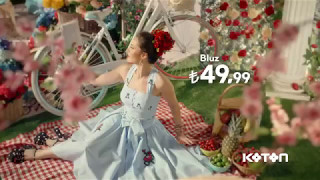 Yeni Koton Fahriye Evcen ReklamıŞimdi Moda Nakışlı [upl. by Ydnic]