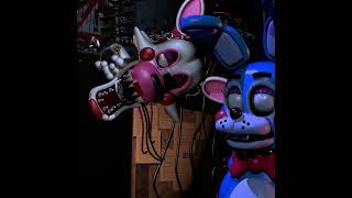 Mangle tells the time to animatronics FNaF in Real Time Animated [upl. by Strader208]