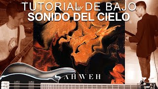 New Wine  Unidad en el Espíritu Sonido del Cielo  Tutorial de bajo [upl. by Yzeerb]