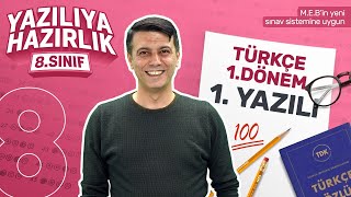 KİM 100 İSTER 8Sınıf Türkçe 1Dönem 1Yazılıya Hazırlık  20232024 Sınav Konuları Full Tekrar [upl. by Neilla43]