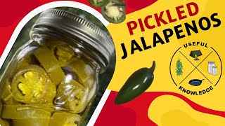 Pickled Jalapenos  How to make and can  Useful Knowledge [upl. by Weiss]