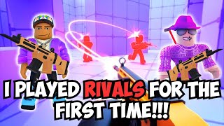 I Played Rivals on Roblox for the First Time w End3r and Zaxy [upl. by Georgiana]