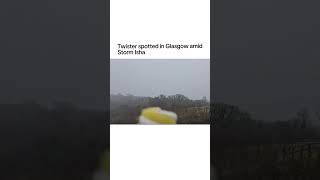 TWISTER spotted in Glasgow amid Storm Isha 🤣🤣🤣🤣🤣 funnycontent funnyvideos weatherupdate [upl. by Ogden]