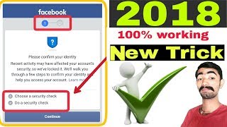 2018  Please confirm your identity facebook identity verification problem  hindi हिंदी उर्दू [upl. by Lemraj]