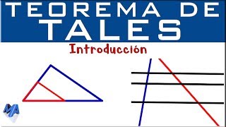 Teorema de TALES 📐 SEMEJANZA de Triángulos [upl. by Nahtanohj]