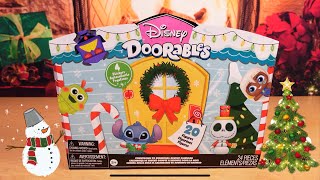 The best unboxing Disney Doorables Advent Calendar 2024🎄with Spanish Subtitles asmrunboxing [upl. by Eiramyllek]