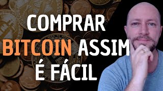 SEU PRIMEIRO INVESTIMENTO EM BITCOIN [upl. by Nerral]