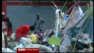 Haiti 2010 Earthquake 16 Week 2 Patience amp Pain  BBC News Reports 26012010 [upl. by Aelaza140]