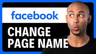 How to Change Facebook Page Name on Laptop 2024 [upl. by Kirstin]