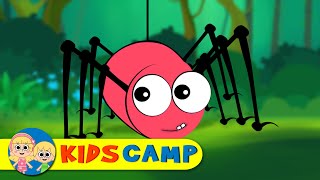 Incy Wincy Spider Nursery Rhyme Song by KidsCamp [upl. by Tdnarb947]