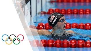 Katie Ledecky wins Olympic Gold  Womens 800m Freestyle  London 2012 Olympic Games [upl. by Ednyl949]