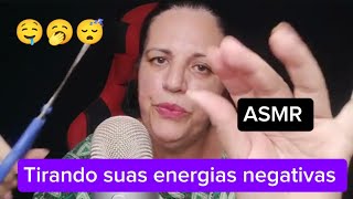 Asmr cortando energias negativas pra Vocês relaxar e dormir em Paz 🕊️ [upl. by Alletsyrc]