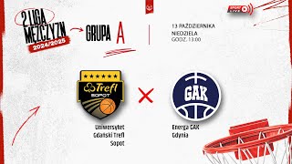 Uniwersytet Gdański Trefl Sopot  Energa GAK Gdynia 2 LM [upl. by Laughry]