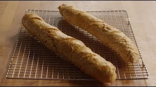 How to Make French Bread  Baguette Recipe  Allrecipescom [upl. by Chick]