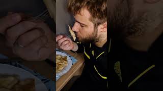 Trying homemade pierogi pierogisong dumplings funnyfaces [upl. by Tali]