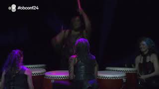 Taiko Drumming by Dance Brigade  OBConf24 [upl. by Marchal393]