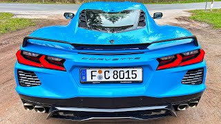 2023 CORVETTE C8 Stingray  0100 100200 EXHAUST SOUND amp POV [upl. by Yllehs]