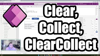 How to Use the Clear Collect amp ClearCollect Functions in PowerApps  2022 Tutorial [upl. by Aidnahs213]