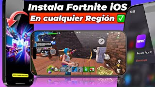 Cómo Instalar Fortnite en iOS Fuera de la UE FUNCIONA‼️🔥 [upl. by Lateh]