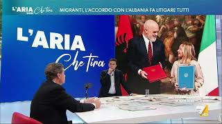 Accordo Italia  Albania Carlo Calenda quotSarà un boomerang anche se non penso ci sia una [upl. by Wycoff]