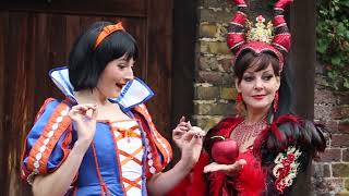 Snow White and the Seven Dwarfs  New Wimbledon Theatre Panto Launch 2022  Cannizaro House [upl. by Ainsworth64]