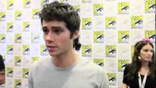 SDCC 2013 Interview with Dylan OBrien Stiles Stilinski from MTVs Teen Wolf on the 2013 season [upl. by Ilrahc]