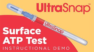 UltraSnap™ Surface ATP Test for Environmental Monitoring [upl. by Dez]