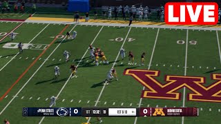 NCAAF LIVE🔴 Penn State Nittany Lions vs Minnesota Golden Gophers  Week 13  2024 College Football25 [upl. by Jens]