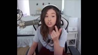 Pokimane says the N Word on stream [upl. by Netsirt]