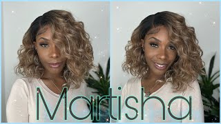 Outre Melted Hairline HD Synthetic Glueless Lace Front Wig  Martisha [upl. by Torre]