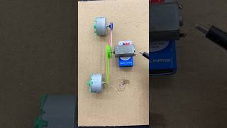 DIY DC to DC Motor Generator  How to Make a DC Motor a Generator shorts motor dcmotor [upl. by Allehc]