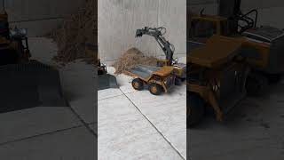 Which is Faster RemoteControl Excavators vs Pro Trucks Competition Excavators Shorts [upl. by Andromada274]