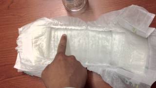 Our Family Super Dry Nappies Absorbency Test [upl. by Miof Mela]