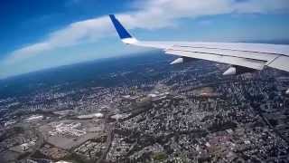 Landing Newark Airport New York City [upl. by Filmer194]