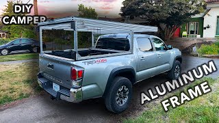 Building a Truck Camper From Scratch  Part 1 The Frame [upl. by Ydahs]