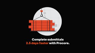 Procore ROI  Complete Submittals 25 Days Faster [upl. by Olrac]