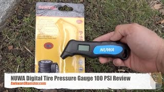 NUWA Digital Tire Pressure Gauge 100 PSI Review [upl. by Nyar]