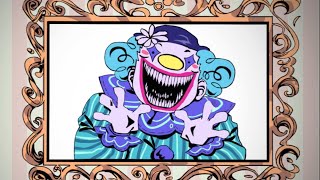 Evil clown broke out of the glass frame…  Exhibit Of Sorrows Full Walkthrough [upl. by Auberon77]