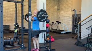 Front Rack Elevated Rear Leg Squat [upl. by Jeconiah]