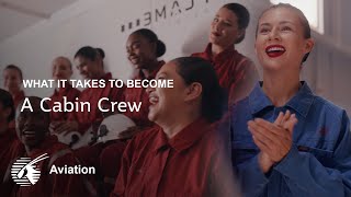 Behind The Scenes What Does it Take to Become a Cabin Crew [upl. by Arodnahs]