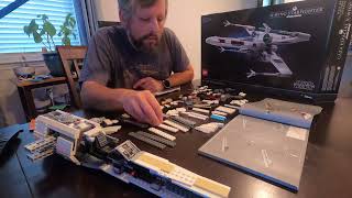 LEGO Star Wars UCS XWing Timelapse 75355 [upl. by Akkim]