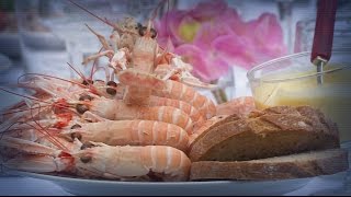 Recette  langoustines et sauce à l’armoricaine [upl. by Ronn]