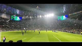 Tottenham Hotspur Stadium light show experience [upl. by Steep]