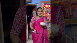 Red Sauce Cheese Pasta Recipe  My Wife One Minute Rose Saree shorts trending saree [upl. by Hanoj55]