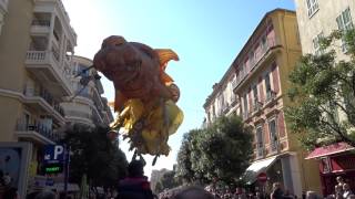 Fête du Citron de Menton  Carnevale a Mentone Francia marzo 2015  4 [upl. by Munford]